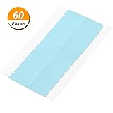 60 Pack Weft Hair Extension Adhesive Double Sided Tape Tab Beauty Tool for Tape in Hair Extensions and Hair Weft