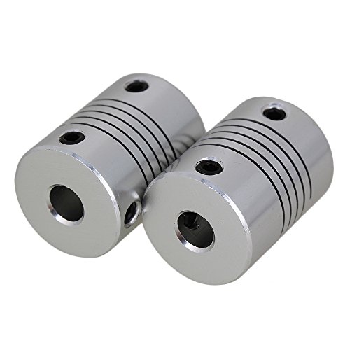 cnbtr D19 mm L25 mm 6 x 6 mm Schaft CNC Stepper Motor Encoder Kupplung Flexible Kupplung 2 Stück - 2
