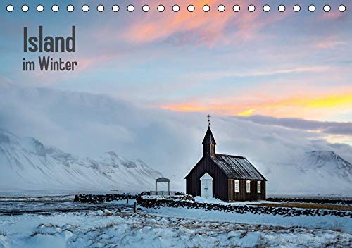 Island im Winter (Tischkalender 2020 DIN A5 quer)