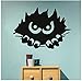 Produktbild Monster Peeking Wandaufkleber Für Kinderzimmer Halloween Dekoration, Scary Monster Stalking Wandtattoos Dekoration Zubehör81 cm X 58 cm