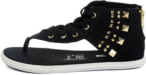 Converse Ct Gladiator Thong Sandals Black 6 UK
