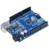 Arduino Compatible UNO R3 Clone USB Cable Gift - (USB Chip CH340)