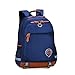 Produktbild Cxmm Schultaschen Kids Bookbags Teens Primary School Rucksack Für Teens Boys Gilrs Elementary School Bookbag (Farbe: Marineblau, Größe: 46 * 30 * 22cm)