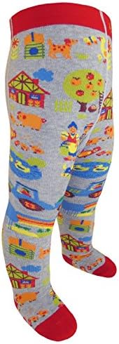 Ewers Baby Tights Boys Branded Bauernhof Bum Motif Rooster Babys (EW-905015-W17-BJ0-3900-74) in Sweater, Size 74 incl. EveryKid-Fashionguide