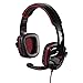 Produktbild Hama PC Gaming Headset Fire Starter, Stereo, mit Lautstärkeregler und Mute-Taste am Kabel, Kabellänge 2 m, schwarz/rot