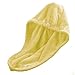 ZLMBAGUK Microfiber Hair Turban,Hair Towel Wrap Turban- Super Absorbent,Unique Design,Rainbow (Yellow)