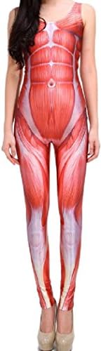 Top Totty Hot Sexy Muscular Titan Catsuit Fashion Club Costume (Medium)