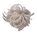 New Style Hair Extension Scrunchie Up Do Down Do Spiky Twister (Silver Grey Mix)