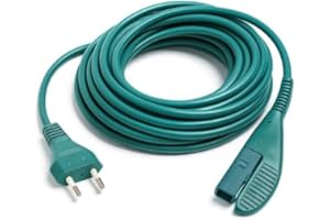 HS PRODUCTS Cavo Folletto VK135-vk136 – Filo di Alimentazione Compatibile per Aspirapolvere Folletto VK 135-vk136 – Ricambio e Accessorio Resistente da 7 Metri, Facile da Installare