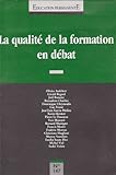 La qualite de la formation