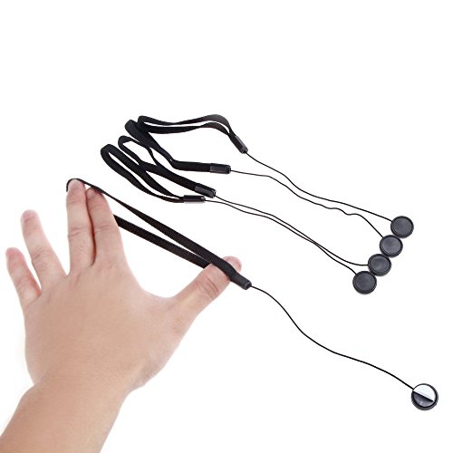 BRODA 5pcs Gardien porteurs de protege-objectif   chiffon de nettoyage en microfibre pour Nikon Canon Sony Panasonic Pentax Fuji DSLR