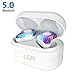 Produktbild LEZII True Wireless Earbuds Drahtlose Ohrhörer Bluetooth 5.0 Stereo Ohrhorer Bilateral Headset Anruf IPX5 48 Stunden Spielzeit Schnurlose Bluetooth Kopfhörer mit Mikrofon Tragbare Lade Box (Weiß)