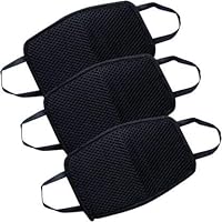 Tender Care Pollution Dust Mist Fumes Germs Pollen Protective Face Mask Mouth and Nose Respirator (set of 3) (3)