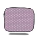 Produktbild Tablet Bag for Ipad air 2/3/4/mini 9.7 inch,Mauve Decor,Abstract Daisy Chamomile Pattern Classic Love Florets Kitsch Petals Art Image,White Lilac,Bag