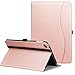 Price comparison product image Ztotop Case for iPad Mini 4,Premium Leather Business Slim Folio Stand Shockproof Protective Cover for Apple iPad Mini 4 Tablet with Auto Wake/Sleep, Document Card Slot,Corner Protection,Rose