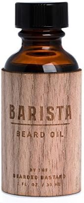 Barista Beard Oil by The Bearded Bastard -Natural Beard Oil (1 oz) by The Bearded Bastard