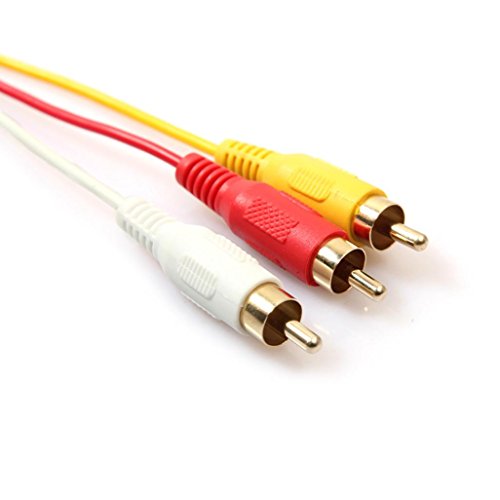 byste 5 ft/1,5 m HDMI zu 3RCA Erweiterung Signal Kabel Konverter Adapter für HDTV DVD - 3