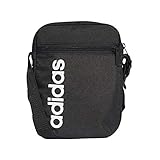 bandoleras adidas hombre baratas Front pocket with zip closure adidas Lin Core Org Organizer, Unisex adulto, Black/Black/White, NS