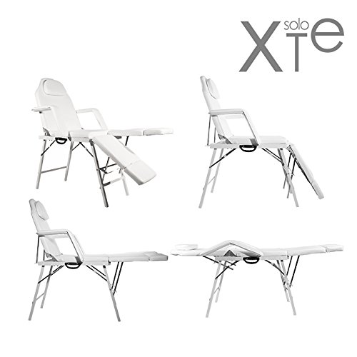 Camilla de masaje Sillón para masaje tratamientos estética reclinable