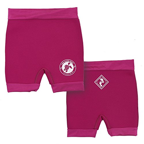 Two Bare Feet Swim Nappy Reusable Neoprene Swimming Nappy (2XL, Raspberry)