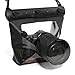Produktbild 20M Unterwasser Kameratasche Unterwasserkamera Hülle Unterwasser kameragehäuse für DSLR SLR Canon 6D 600D 650D Nikon D7100 D5200 D5100 D3200 (Schwarz, L)