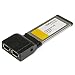 Produktbild StarTech.com 2 Port IEEE 1394 FireWire Express Card Laptop  Schnittstellenkarte - 2 x FireWire 400