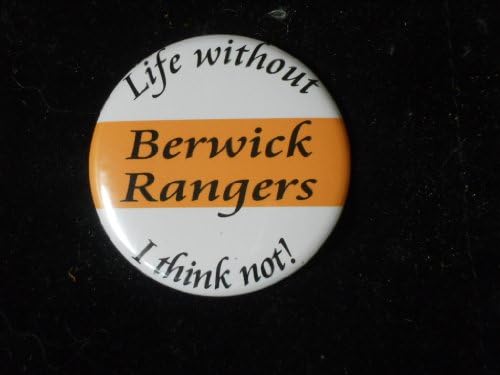 Berwick Rangers 50mm metal button badge