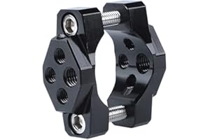 iSpchen Motorrad Lenkererhöhung Lenker Riser Klemmen CNC-Aluminum Lenkerklemme Lenkerhalterung Klemmhalterung Lenkererhöhung Lenker Halter für Motorräder,ATVs,Dirtbikes,S,32mm