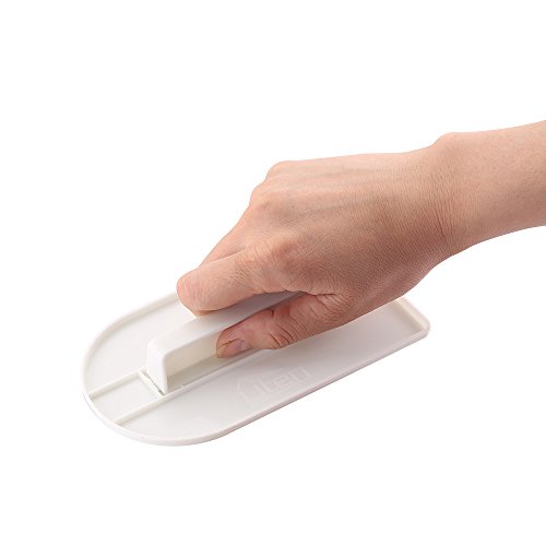 Uten® Torte Fondant Streichpalette Tortenglätter Tortendeko Glätter Palette Blätter - 3