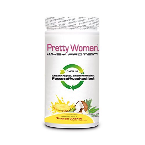 Preisvergleich Produktbild Energybody Pretty Woman Whey Protein Tropical Ananas, 600 g