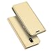 Produktbild Galaxy J5 2017 Hülle Gold , ivencase Tasche Ledertasche Case Hülle Schale TPU Cover in Bookstyle mit Standfunktion Kartenschlitz Schutzhülle für Samsung Galaxy J5 2017 5,2 Zoll