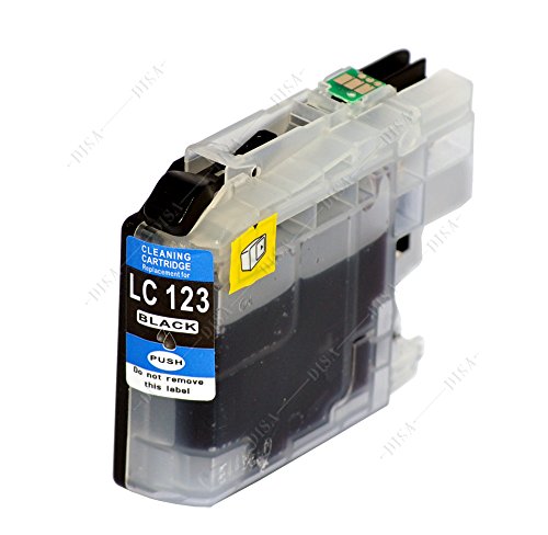 4x Reinigungspatronen LC123 kompatibel mit BROTHER MFC-J245 / MFC-J285DW / MFC-J470DW / MFC-J475DW / MFC-J650DW - 2