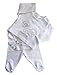Long sleeve layered vest and top trouser set (3-6 Months, White)
