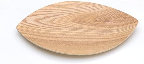 skjfig Modern solid wood bowls creative leaf-shaped fruit candy seed-box-A