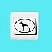 Produktbild Dobermann Hund Oval Schalter Aufkleber Vinyl Dekoration Tapetensticker2SS 0718