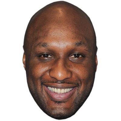 Preisvergleich Produktbild Lamar Odom Maske aus Pappe