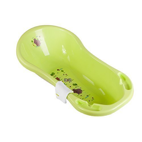 Bathtub XXL 100 cm Hippo Green + Wash Mitt Baby Bathing Tubs & Seats 2019