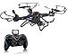 Produktbild Holy Stone F181 RC Quadrocopter Drohne mit HD Kamera RTF helikopter hubschrauber 4 Channel 2.4GHz 6-Axis Gyro Stabilization System Quadrocopter ferngesteuert mit camera, automatische höhe halten, One Key Start/Laung, 360° Looping, Headless-System,4GB Speicherkarte für Kinder und Anfänger, schwarz (Aktualisierung mit Höhe Halten Funktion)