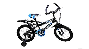 SPEEDBIRD K30 Unisex Kids Bike , 16 Inches Wheel , Steel Frame , Single Speed Cycle -(Blue Black)