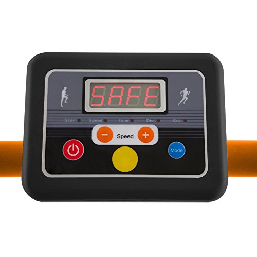 Klarfit Pacemaker X1 Laufband Heimtrainer (500 Watt, 10 km/h, Trainingscomputer, LCD-Display, zusammenklappbar) - 3