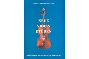 WILHELM HALTER GMBH & CO. KG Robert Pracht: Neue Violin-Etüden op.15 Band 1 -- 47 leichte Etüden in fortschreitendem Schwierigkeitsgrad - Noten/sheet music