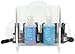 Salon System Profile LED UV Gellux Gel Polish Starter Kit 0212668 - Gel Polish, Acetone Remover, Nail Oil, Nail File, Fast Bond, Top/Base Coat