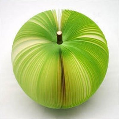 Preisvergleich Produktbild philna12 Note Memo Pads tragbar Scratch Papier (Green Apple)