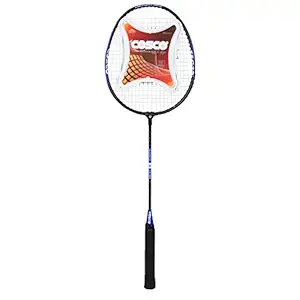 Cosco Cb-89 Aluminum Badminton Racquet, (Standard Size, Blue/Black)