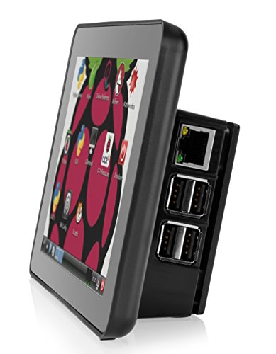 Raspberry Pi 3 Ultimate Starter Kit – Komplettes Set beinhaltet Raspberry Pi 3 Model B Motherboard, 7” Touchscreen Display, Netzteil, 16GB SD Karte, 2 Wärmeableiter, Offizielles Gehäuse & 182cm HDMI Kabel - 2
