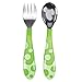 Price comparison product image Baby Feeding - Munchkin - Toddler Fork & Spoon Green 32018-green