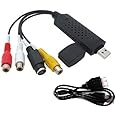 AlexVyan USB 2.0 Video & Audio Capture Composite RCA Input for TV DVD VHS Card Adapter