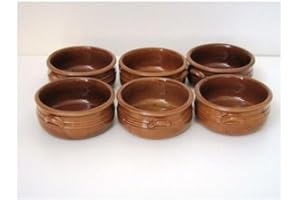 mille idee 12 Tegamini in terracotta tegami tegame gnocchi pasta al forno casa ristorante D.15cm 5h