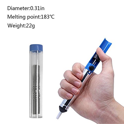 Lötkolben Set, CrazyFire 18 PCS Lötkolben Kit, 60W 220V Soldering Iron Set, Lötset mit Einstellbare Temperatur 200-450°C für Verschiedentlich Repariert Nutzung - 5