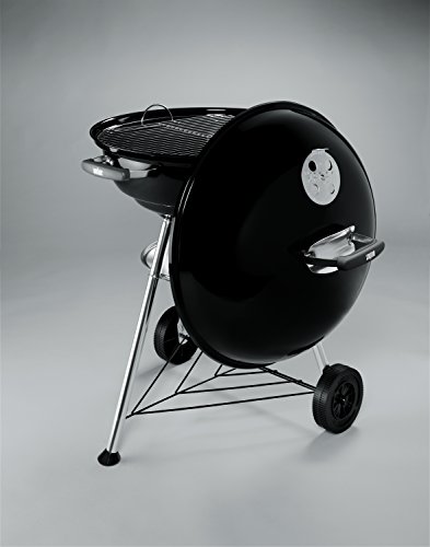 Weber 1321004 Compact Kettle, Holzkohle-Kugelgrill 57 cm, Schwarz - 12